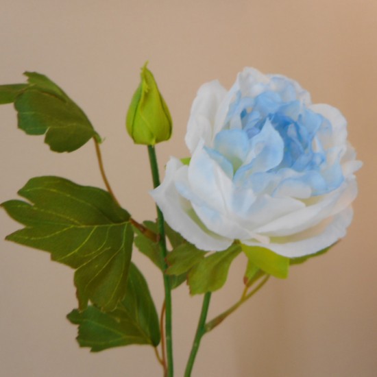 Artificial Flowers Ranunculus Light Blue